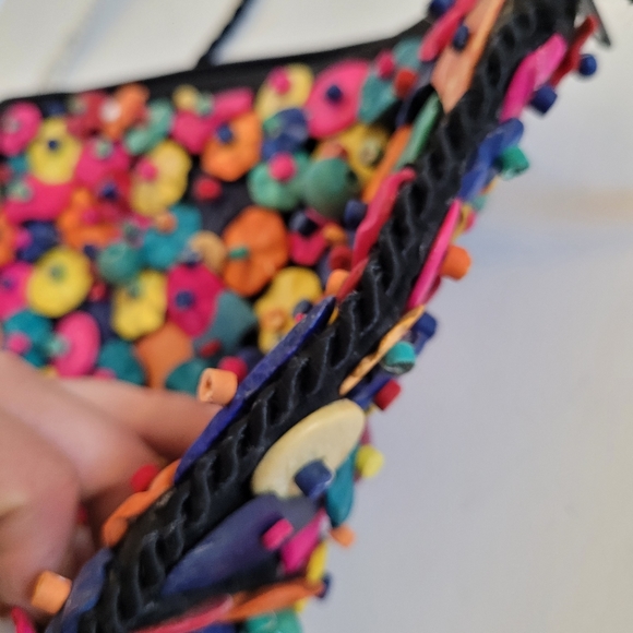 Handmade beaded purse - Picture 4 of 10